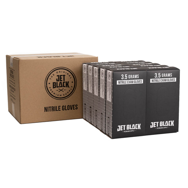 Jet Black Supply - Disposable Nitrile Gloves - 3.5g