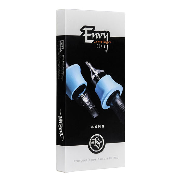 Envy Gen 2 Bugpin Cartridges Curved Magnum (10 Pack)