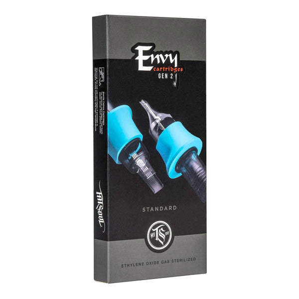 Envy Gen 2 Standard Cartridges Round Shader (10 Pack)