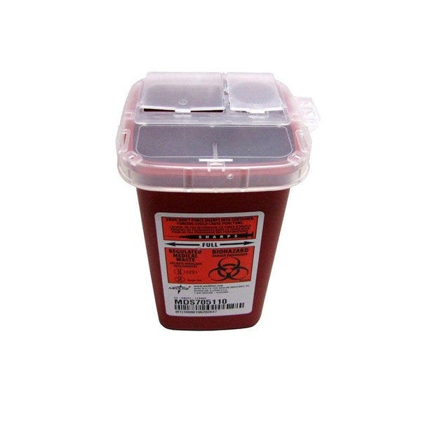 Medline Sharps Container - 1 Quart - PICK LID